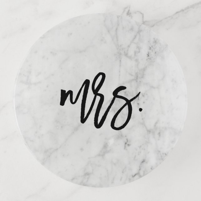 Marble Mrs. Trinket Tray (Front)