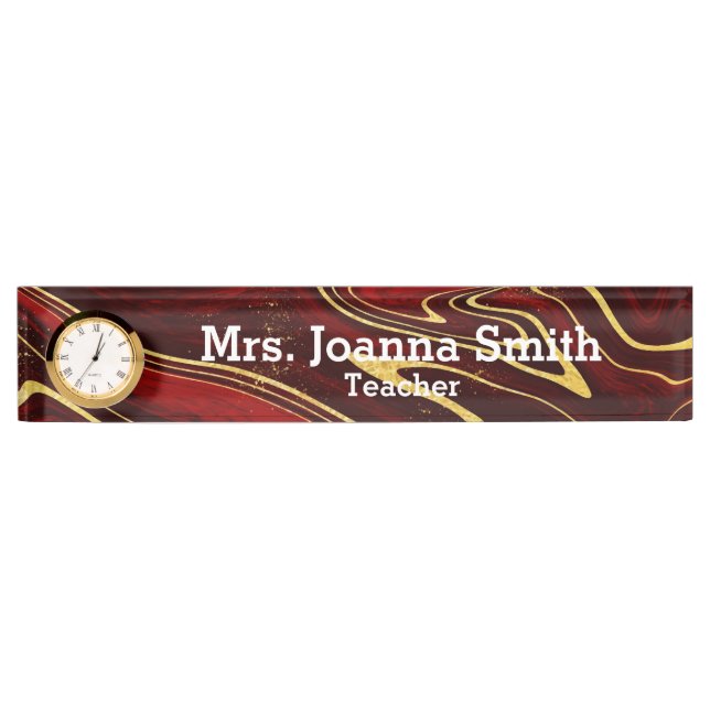 Marble Name Plate (Front)