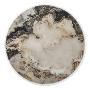 Marble Nature Color Pattern Ceramic Knob