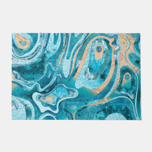 Marble Ocean Beach Doormat