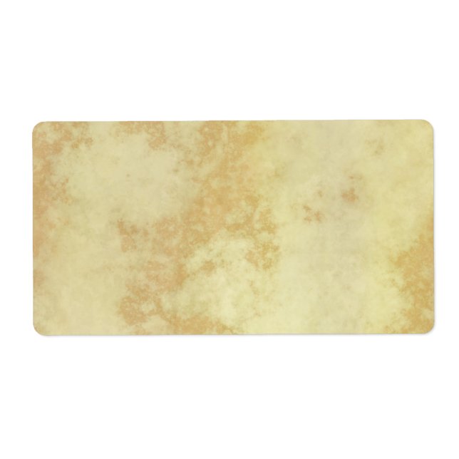 Marble or Granite Textured Label (Front)