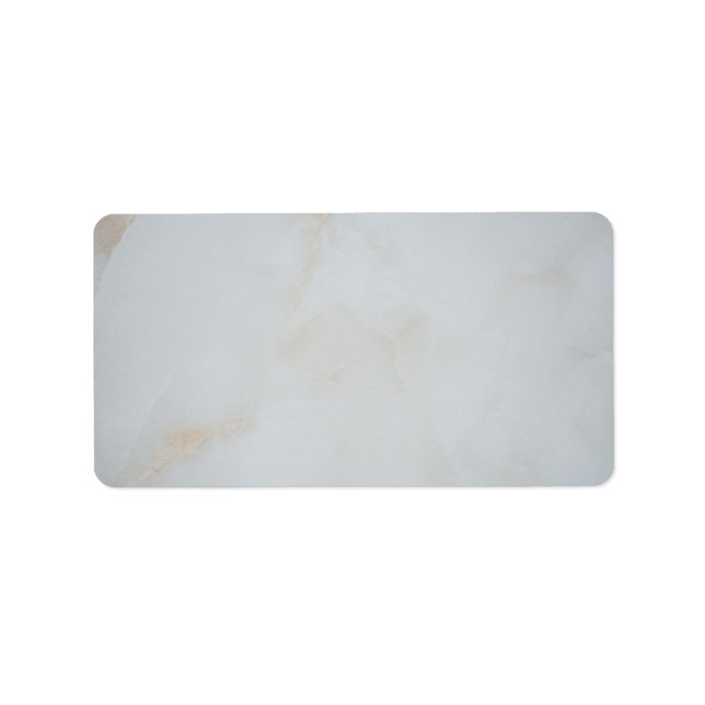 Marble Pastel Stone Texture Address Labels (Front)
