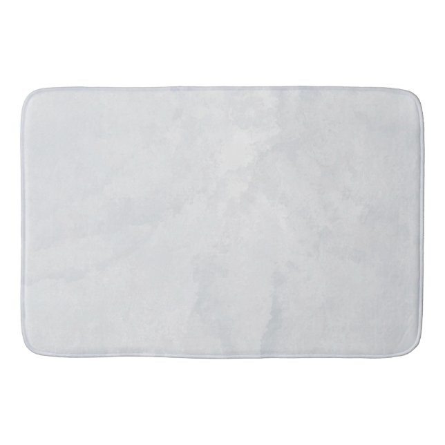 Marble Pastel Stone Texture Glitter Watercolor Bath Mat (Front)