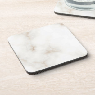 Marble Pastel Stone Texture Glitter Watercolor Beverage Coaster