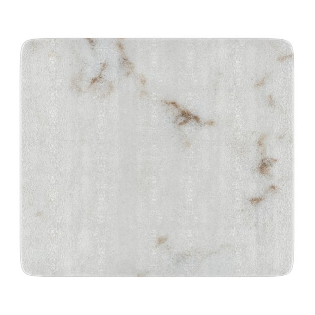 Marble Pastel Stone Texture Glitter Watercolor Cutting Board (Front)