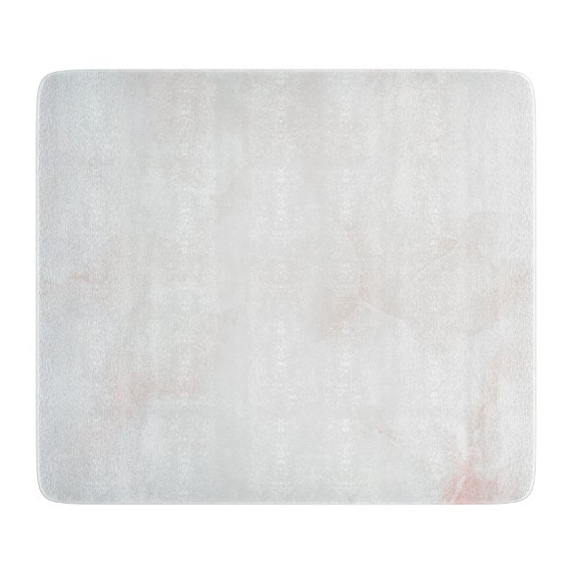 Marble Pastel Stone Texture Glitter Watercolor Cutting Board (Front)