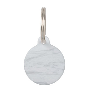 Marble Pastel Stone Texture Glitter Watercolor Pet ID Tag