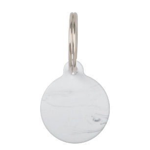 Marble Pastel Stone Texture Glitter Watercolor Pet ID Tag