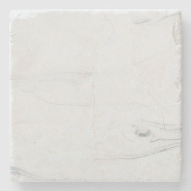 Marble Pastel Stone Texture Glitter Watercolor Stone Coaster (Front)