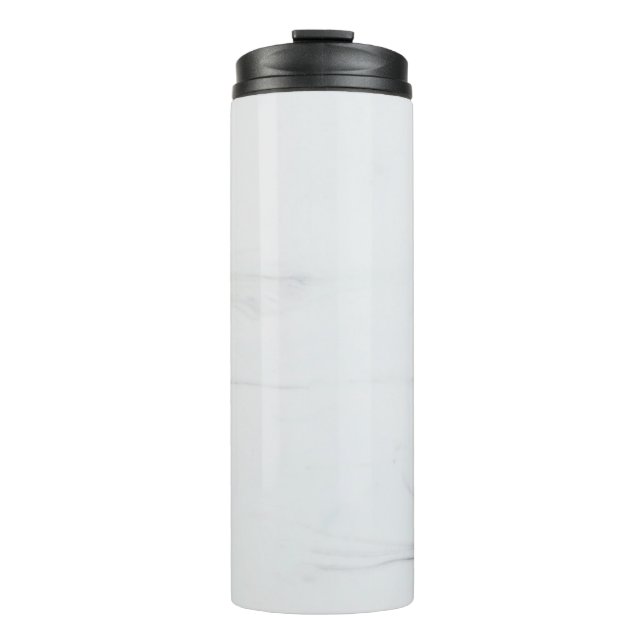 Marble Pastel Stone Texture Glitter Watercolor Thermal Tumbler (Front)