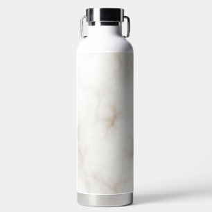 Marble Pastel Stone Texture Glitter Watercolor Water Bottle