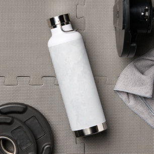 Marble Pastel Stone Texture Glitter Watercolor Water Bottle