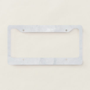 Marble Pastel Stone Texture License Plate Frame