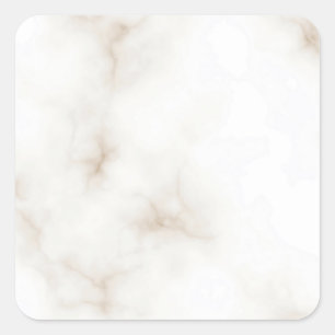 Marble Pastel Stone Texture Square Stickers