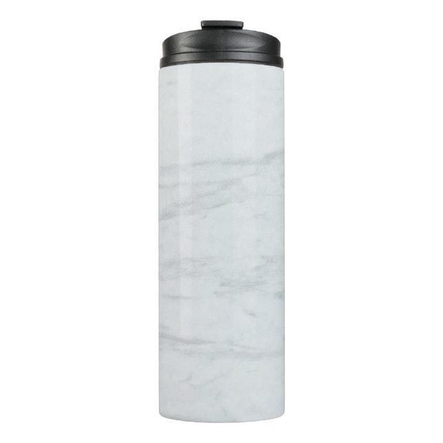 Marble Pastel Stone Texture Thermal Tumbler (Front)