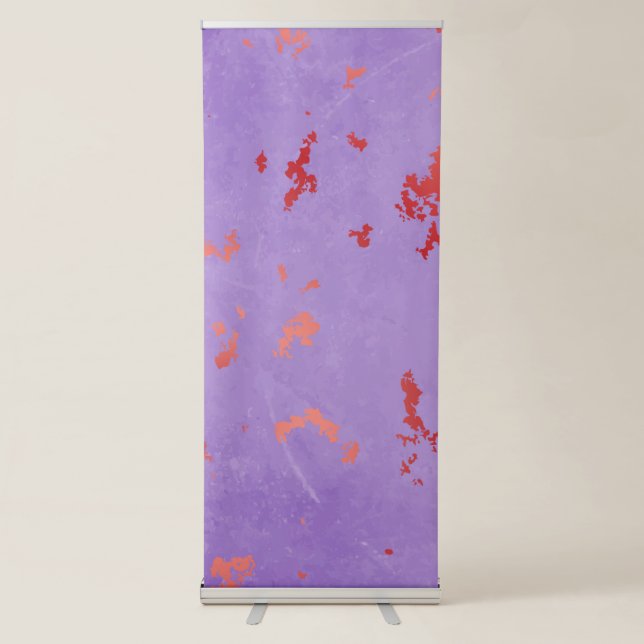 Marble pattern 31 retractable banner (Front)
