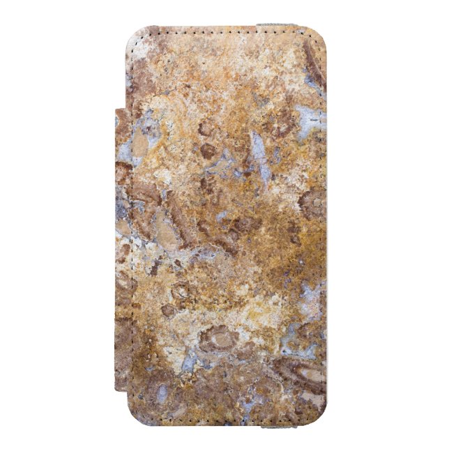 Marble pattern background incipio iPhone wallet case (Folio Front)