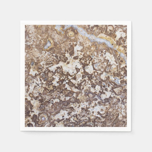 Marble pattern background napkins (Front)