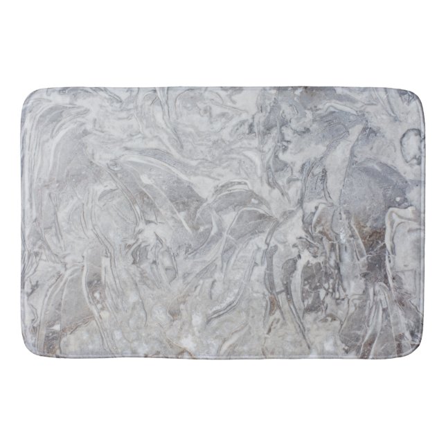 Marble pattern bath mat (Front)