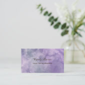 Marble Pattern Business Card (Standing Front)
