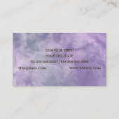 Marble Pattern Business Card (Back)