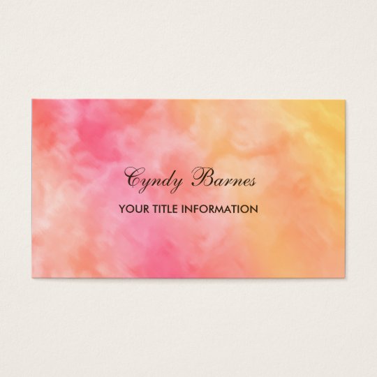 Marble Pattern Business Card