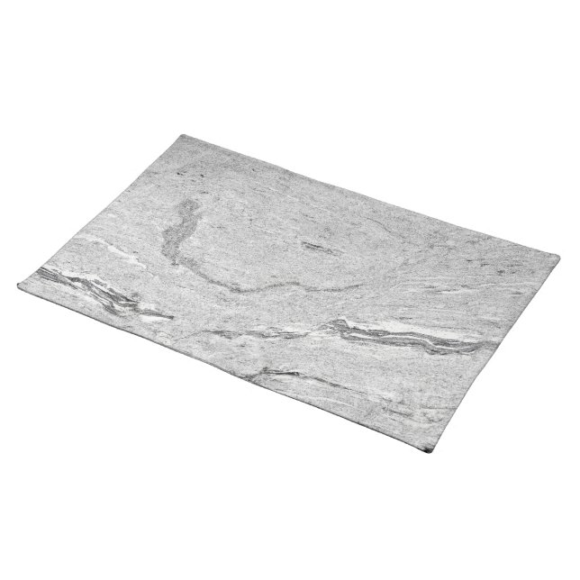 Marble Pattern Cotton Placemat (On Table)