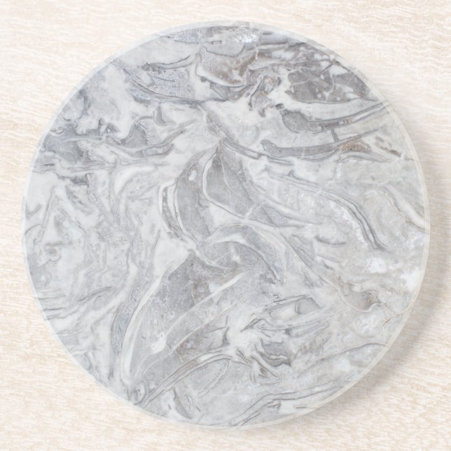 Marble pattern drink coaster (Front)