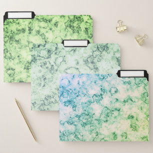 Marble pattern file folder