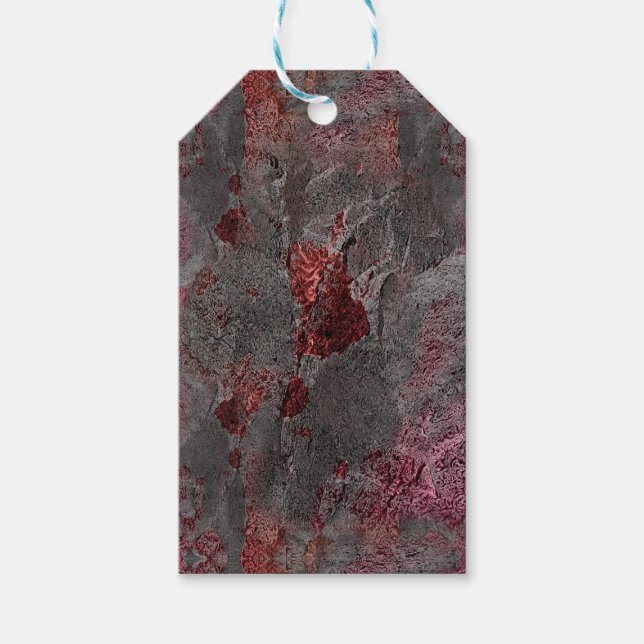 Marble pattern gift tags (Front)