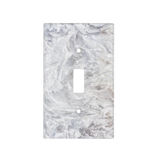Marble pattern light switch cover