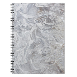 Marble pattern notebook
