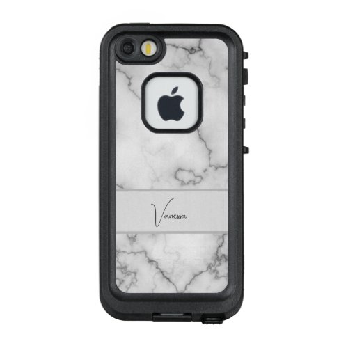 Marble Pattern Personalization LifeProof FRĒ iPhone SE55s Case