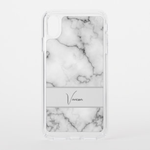 Marble Pattern Personalization Speck iPhone XS Max Case