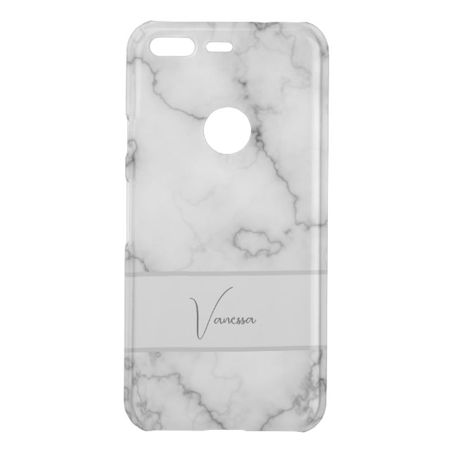 Marble Pattern Personalization Uncommon Google Pixel Case (Back)