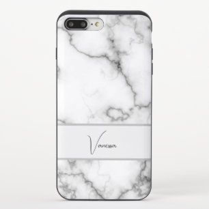 Marble Pattern Personalization iPhone 8/7 Plus Slider Case