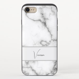Marble Pattern Personalization iPhone 8/7 Slider Case