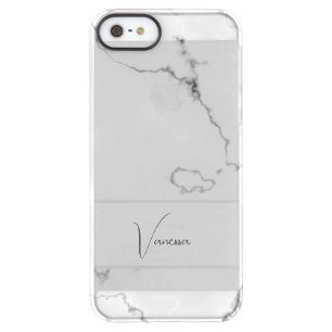 Marble Pattern Personalization Permafrost iPhone SE/5/5s Case