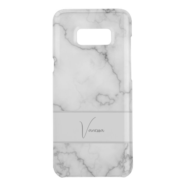 Marble Pattern Personalization Uncommon Samsung Galaxy Case (Back)