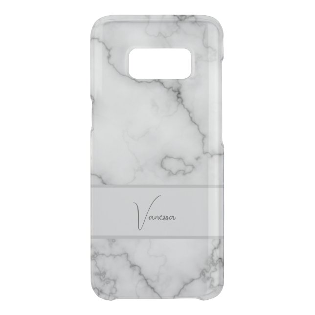 Marble Pattern Personalization Uncommon Samsung Galaxy Case (Back)