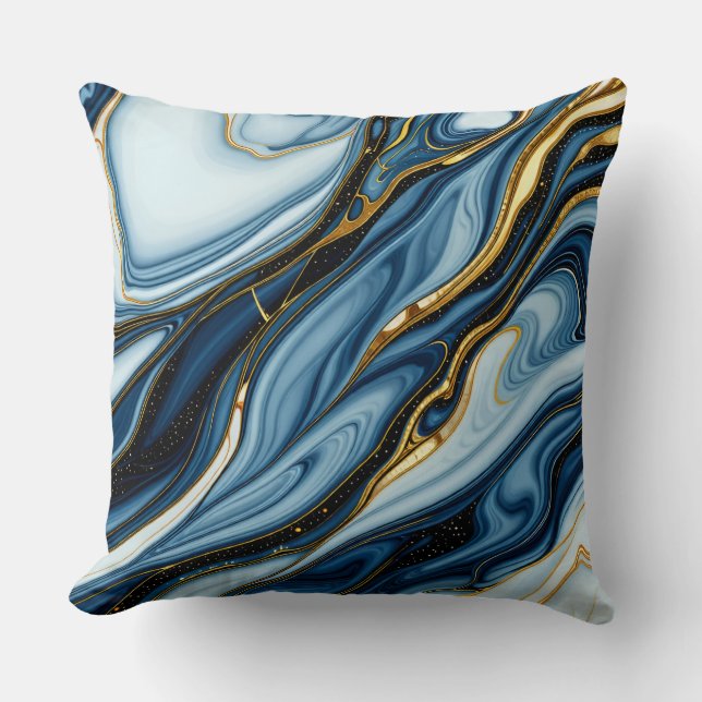 Marble Pattern Pillow (Front)