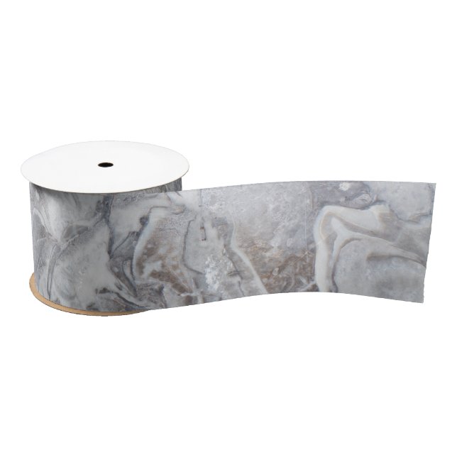 Marble pattern satin ribbon (Spool)