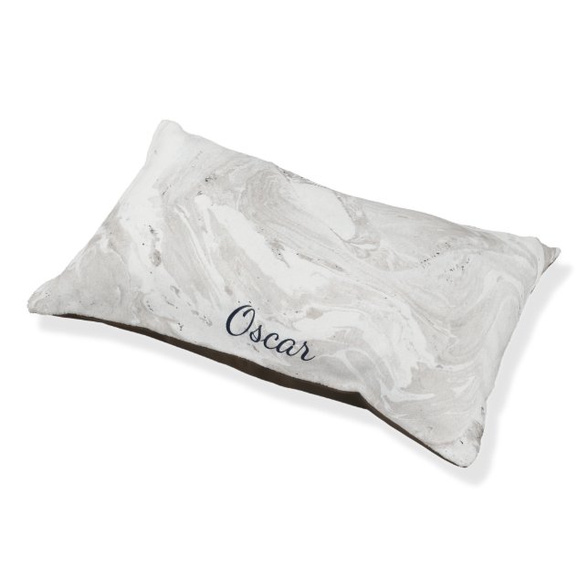 Marble Pattern Style 11 Pet Bed (Angled)