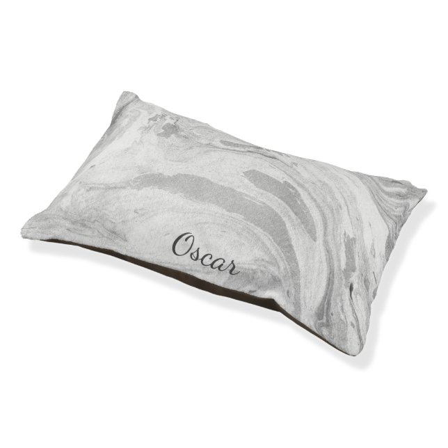 Marble Pattern Style 36 Pet Bed (Angled)