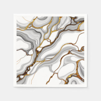 Marble Pattern Table Napkin