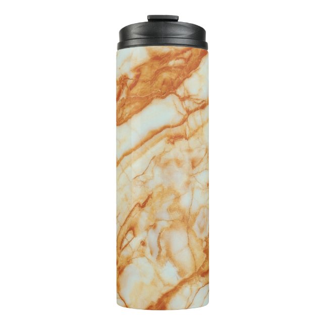 marble pattern thermal tumbler (Front)