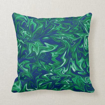 Marble Pattern Throw Pillow