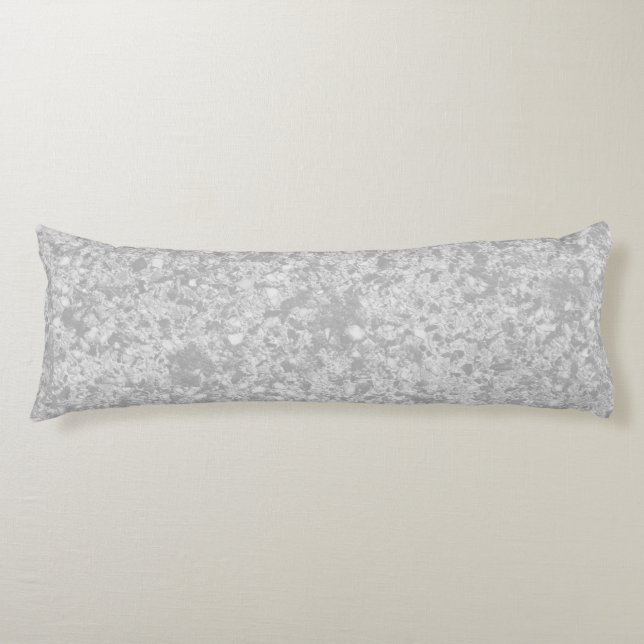Marble Patterned Brushed Polyester Body Pillow  (Front)