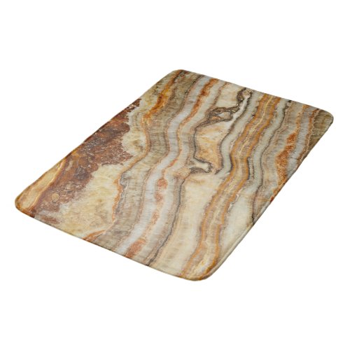 Marble Patterned Texture or Background Natural St Bath Mat