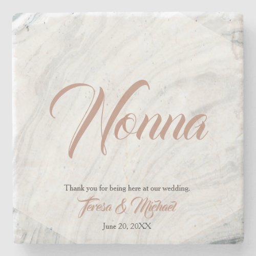 Marble Personalized place card Stone Coaster